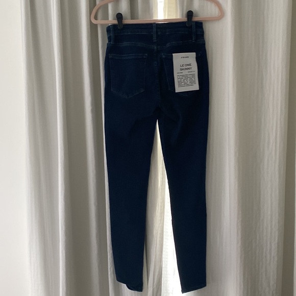 NWT Frame Le One Skinny Jeans- Size 1 - Picture 8 of 8